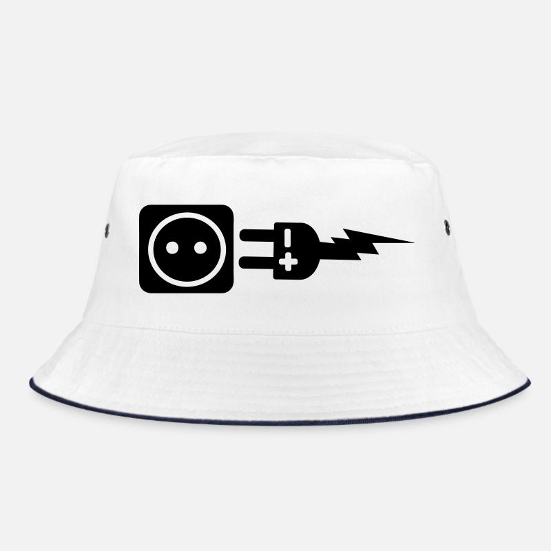 Stecker plus und minus Bucket Hat