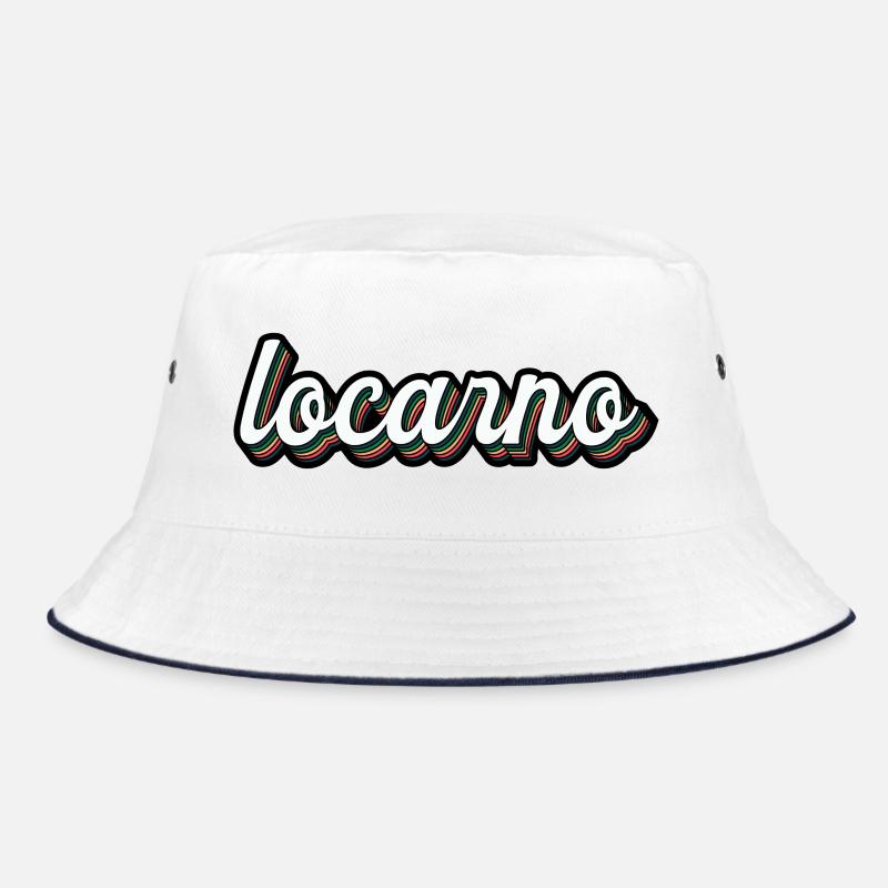 Locarno Regenbogen Script Bucket Hat