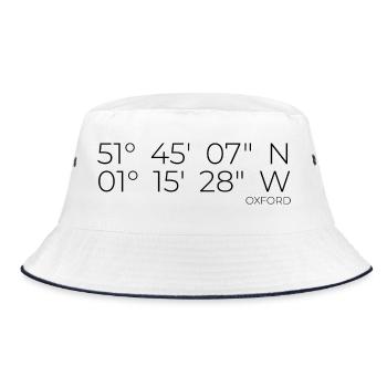 Coordinates Oxford England - Bucket Hat - white/navy - Front