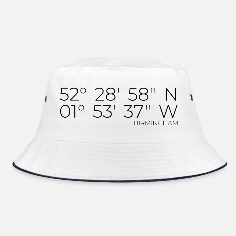 Coordinates: Birmingham, England Bucket Hat
