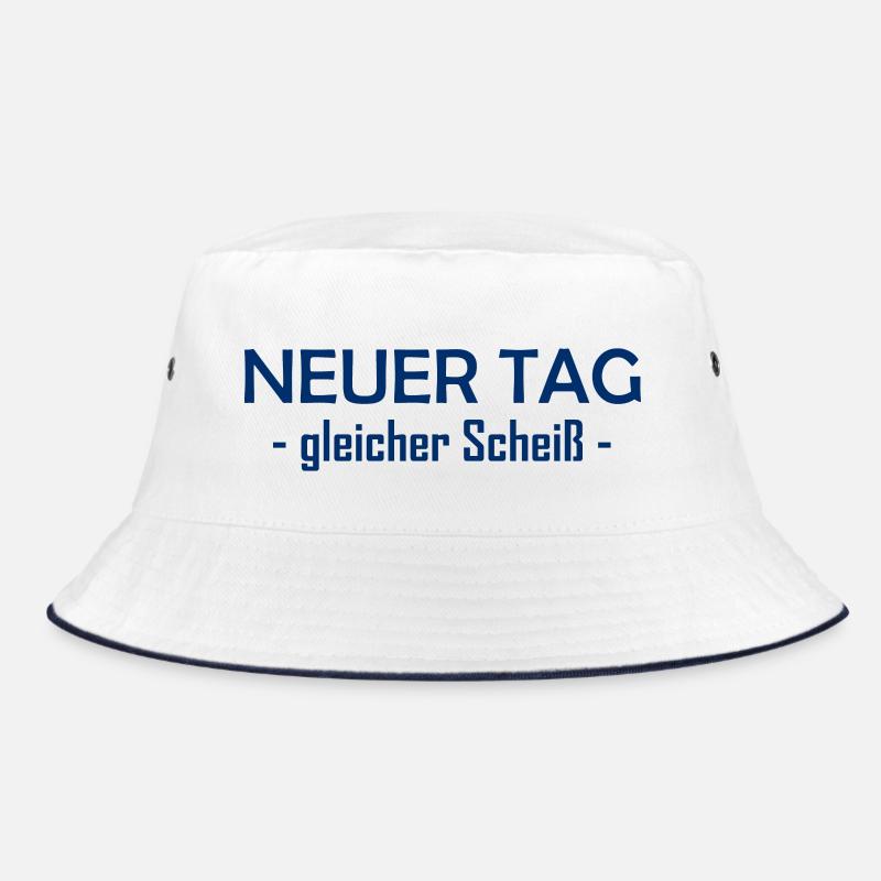 Neuer Tag - Gleicher Scheiss - Scheiß Bucket Hat