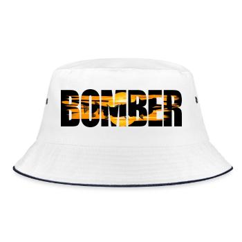 Bomber Avro Lancaster - Bucket Hat - white/navy - Front