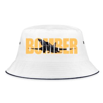 Bomber Tu-22 M3 - Bucket Hat - white/navy - Front
