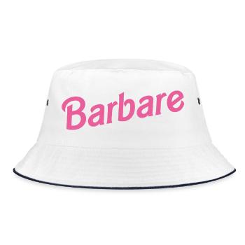 BARBARE ! - Bob - blanc/marine - Devant