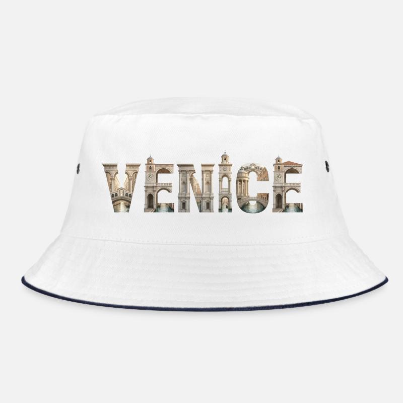 Typographie de Venise avec architecture historique Bob