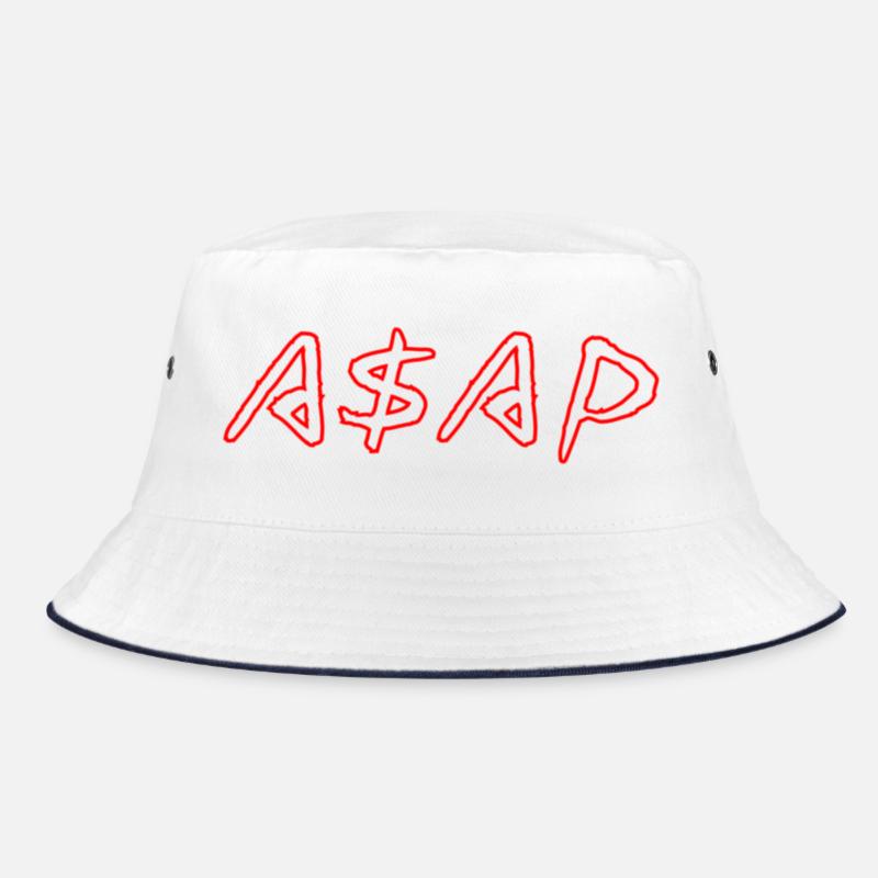 ASAP Neon Sketch Rot Bucket Hat
