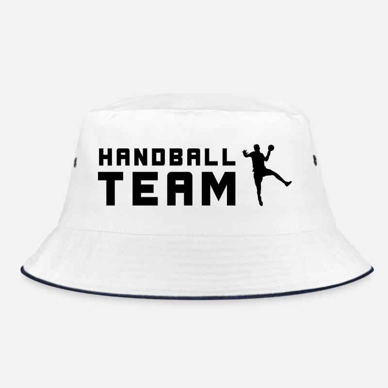 Handball Team Silhouette  Bucket Hat