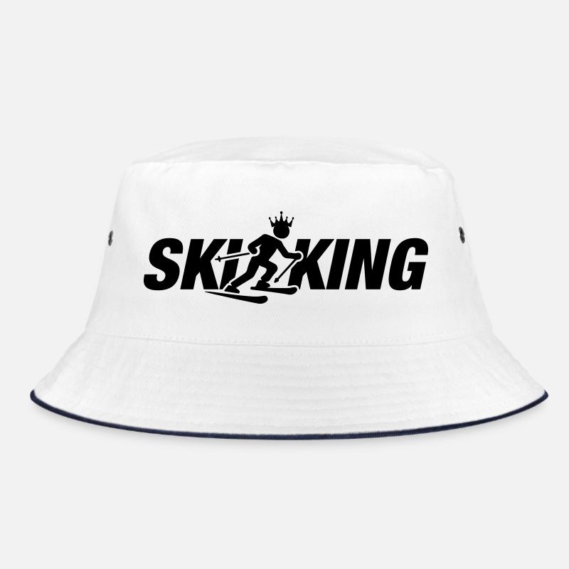 Ski King Funny Bucket Hat