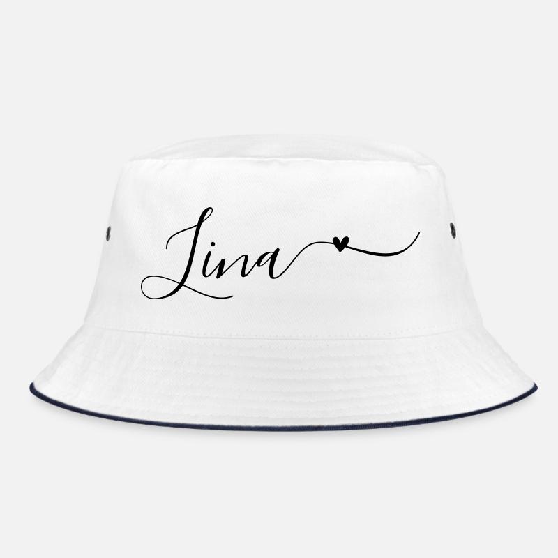 Lina Name First Name Decorative Bucket Hat