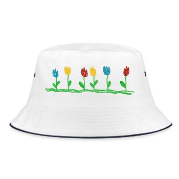 Fleurs de jardin Jardinier Jardinier Nature Massif de fleurs - Bob - blanc/marine - Devant