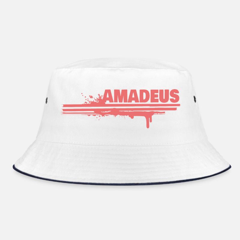 Amadeus Spritz-Schrift Bucket Hat