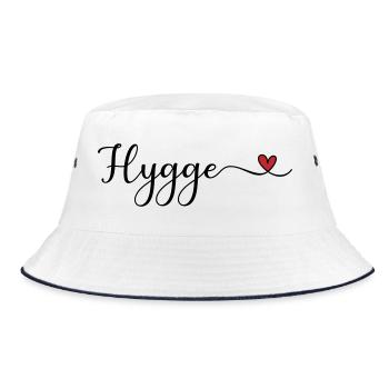 Cœur Hygge - Bob - blanc/marine - Devant
