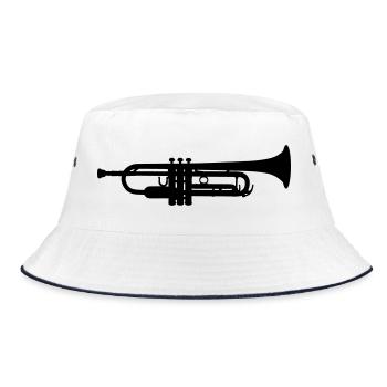 Trumpet - Bob - blanc/marine - Devant