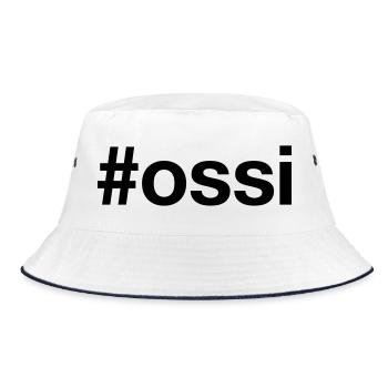 OSSI Hashtag Allemagne de l’Est - Bob - blanc/marine - Devant