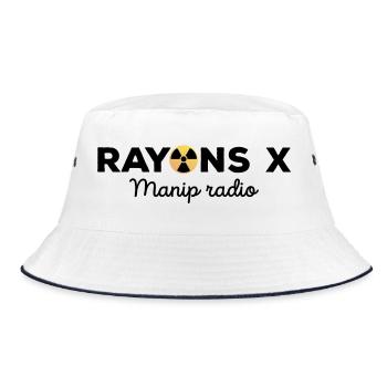Rayons X Manip radio Danger Logo de Radiologie - Bob - blanc/marine - Devant
