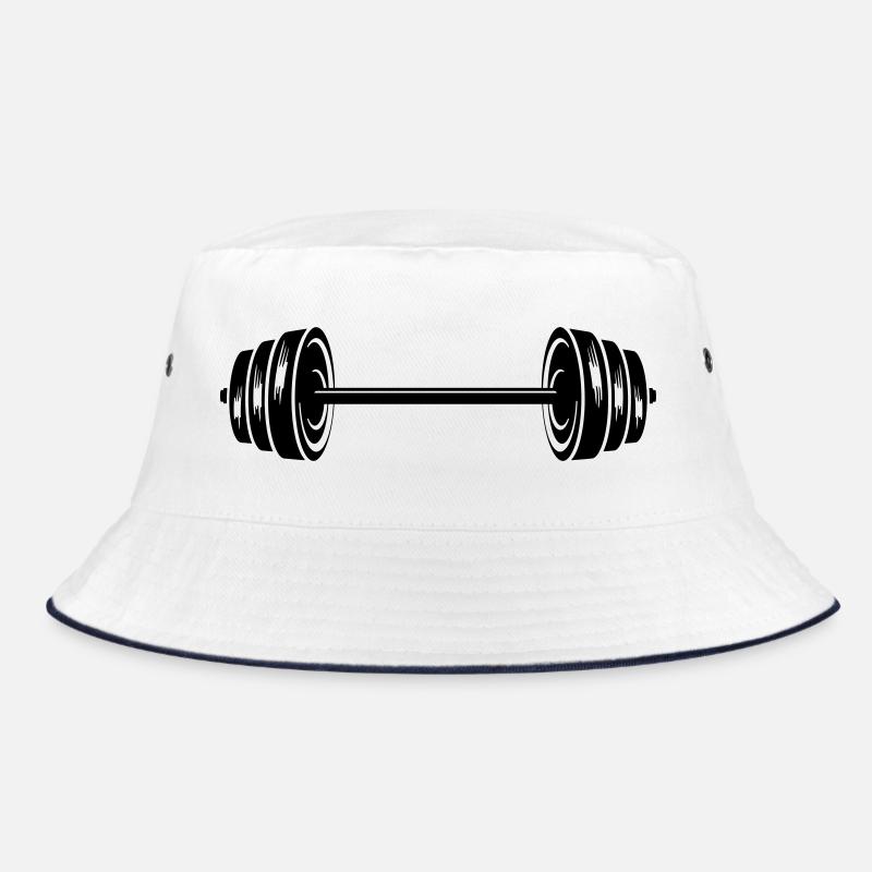 Weights dumbbells discs dumbbell Bucket Hat