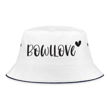 Bowl Foodie Smoothiebowl Bowllove Bowl Smoothie - Bucket Hat - white/navy - Front
