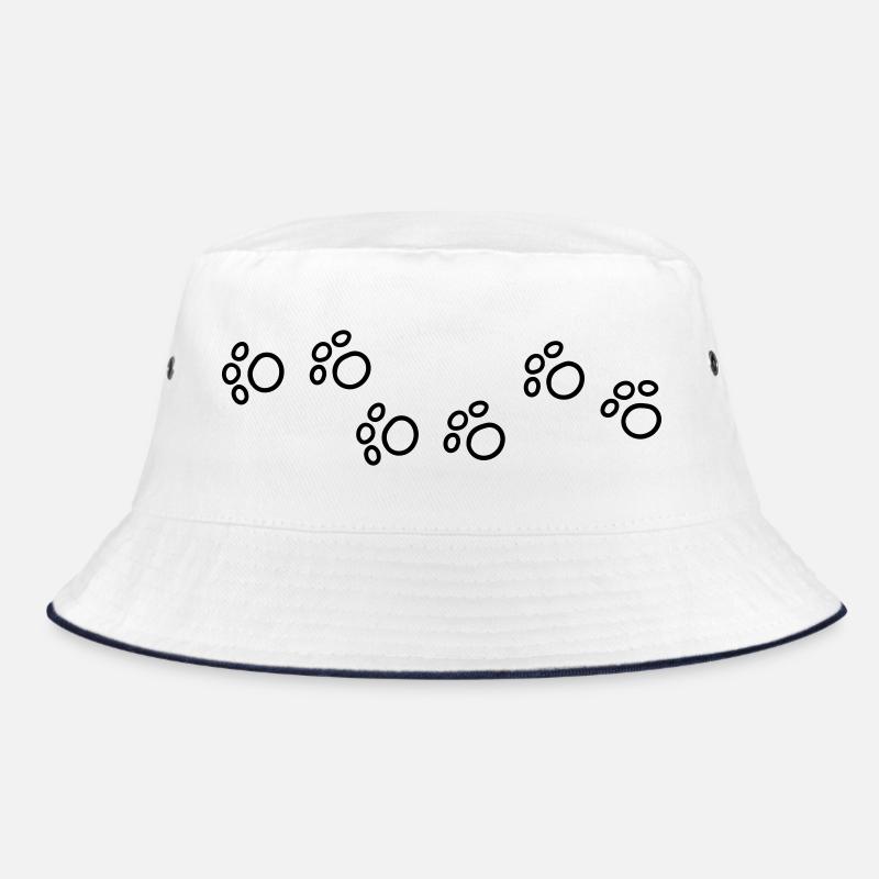 Cartoon Cats Paws Bucket Hat