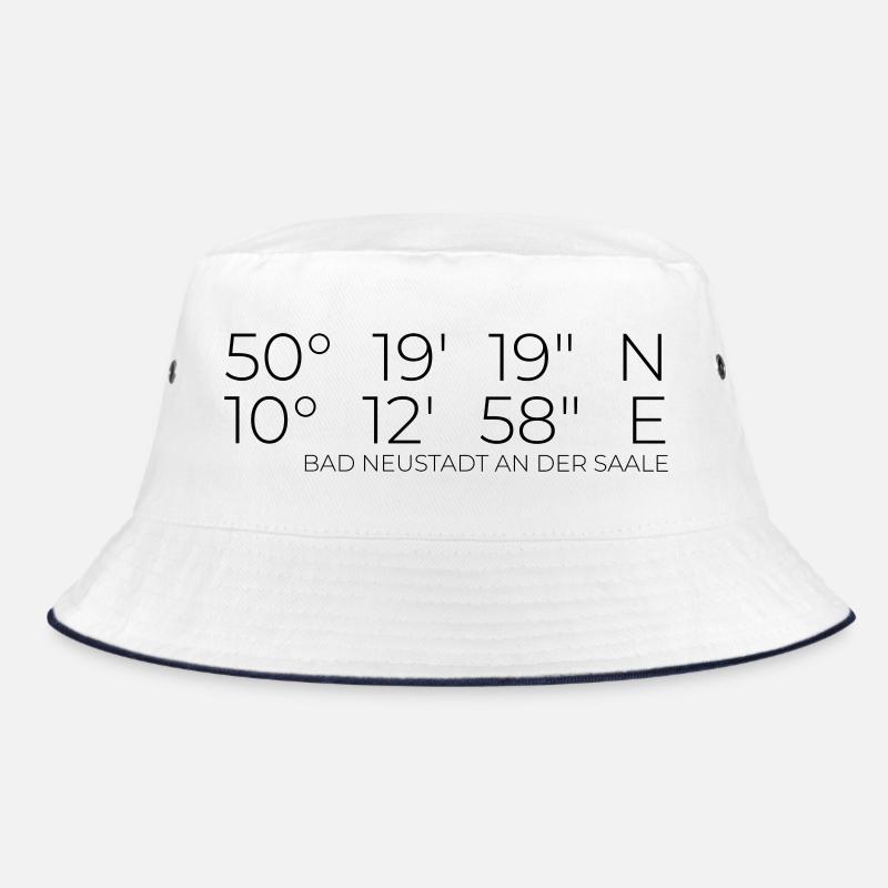 Coordinates Bad Neustadt an der Saale Bucket Hat