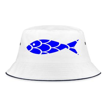anniversary. Anniversary Decade. humor. funny - Bucket Hat - white/navy - Front