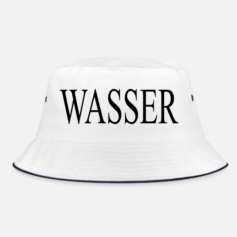 Wasser Schriftzug  Bucket Hat
