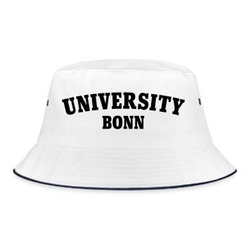 University of Bonn - Bucket Hat - white/navy - Front