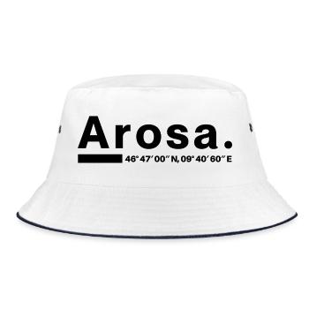 Coordonnées Arosa Grisons Aroser Aroserin - Bob - blanc/marine - Devant