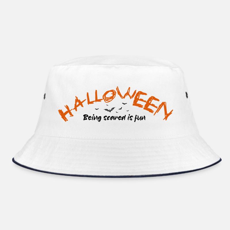 Halloween_being_scared_is_fun Bucket Hat