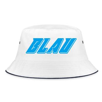 Flux d'énergie bleu abstrait bleu - Bob - blanc/marine - Devant