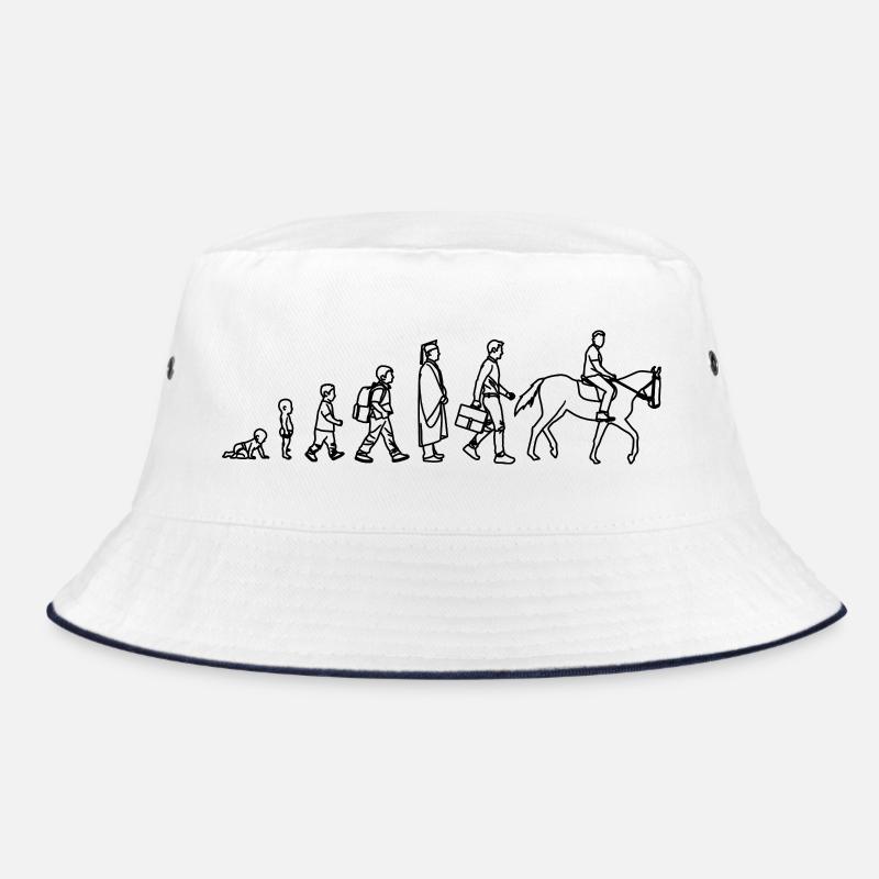 Evolution from child to rider Bucket Hat