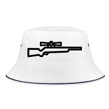 Sniper - Bob - blanc/marine - Devant