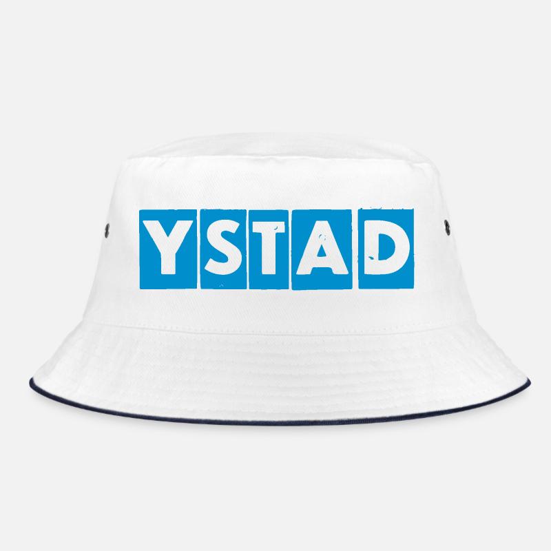 Ystad – Conception de texte bleu Bob