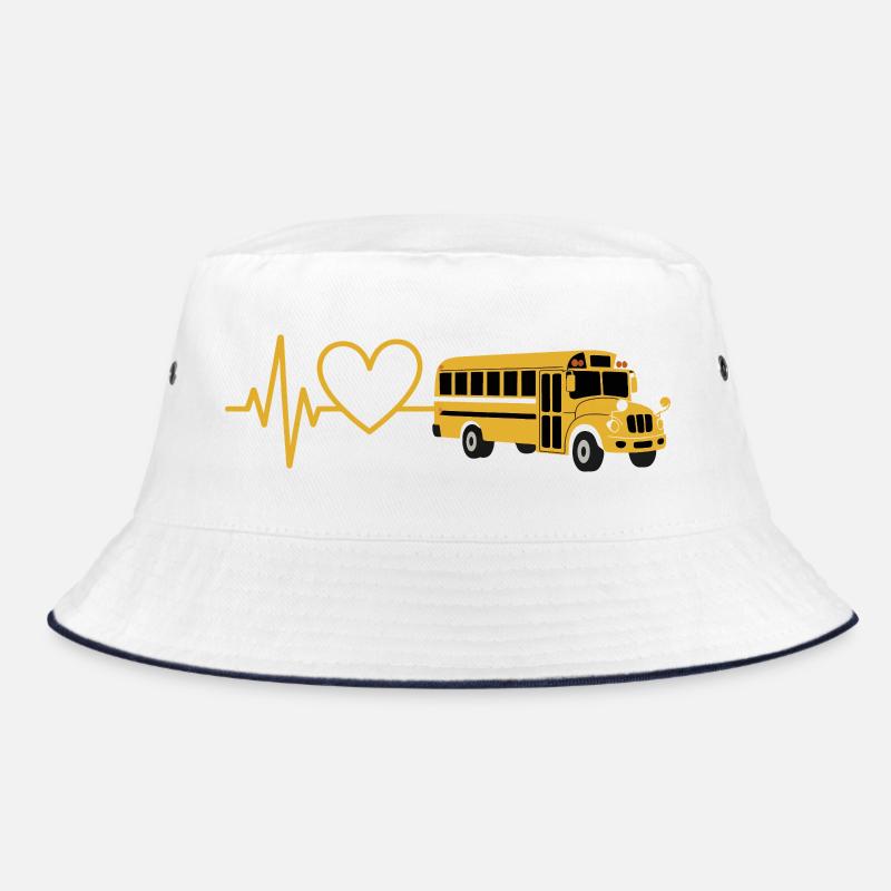 Herzbus: Love on Wheels Bucket Hat