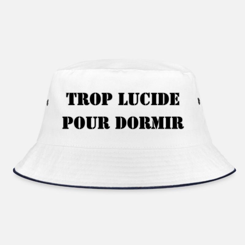 TOO LUCID TO SLEEP Bucket Hat
