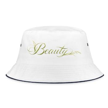 Beauté Lettres, Design de la nature - Bob - blanc/marine - Devant