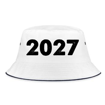 2027 - Bob - blanc/marine - Devant
