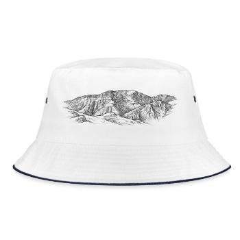 Kremsmauer Silhouette | Pré-Alpes de Haute-Autriche - Bob - blanc/marine - Devant