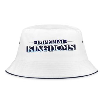 Kaiserliche Königreiche – Blau - Bucket Hat - Weiß/Navy - Vorne