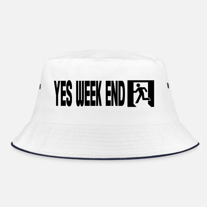 yes Weekend Bucket Hat
