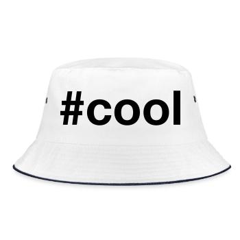 COOL Hashtag - Bob - blanc/marine - Devant