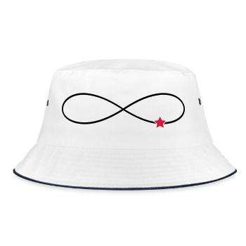 Signe de l’infini Star Luck Infinite - Bob - blanc/marine - Devant