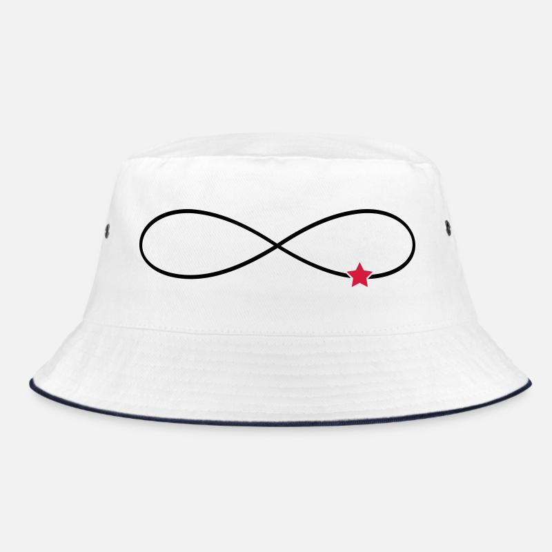 Infinity Sign Star Luck Infinite Bucket Hat