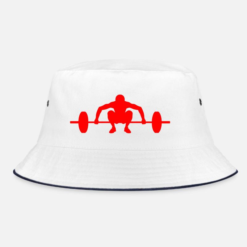 Barbell rot Bucket Hat
