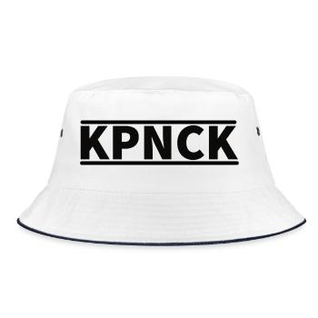 Köpenick KPNCK Berlin Stadt Design - Bucket Hat - white/navy - Front