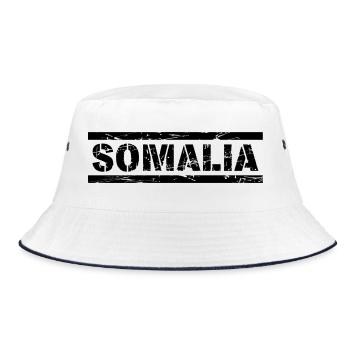 Somalie - Bob - blanc/marine - Devant