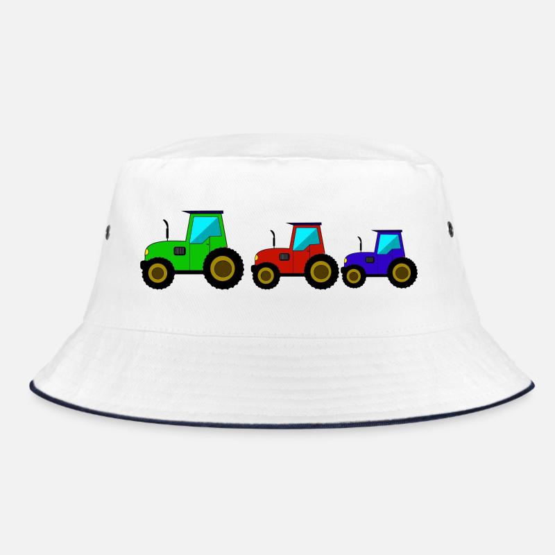 Traktor Trecker Traktor Bucket Hat