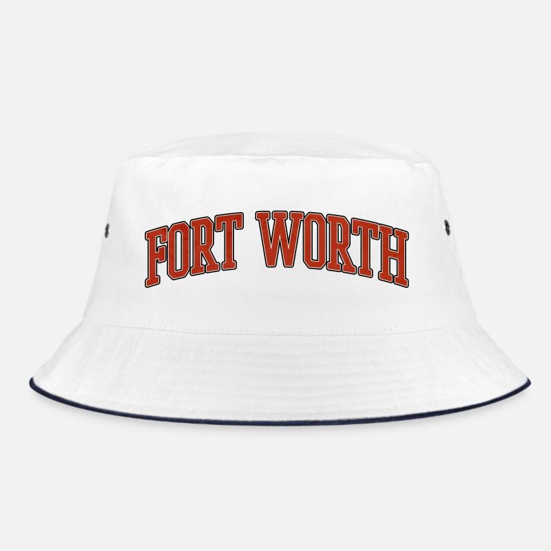 Fort Worth Hochschulbogen Bucket Hat
