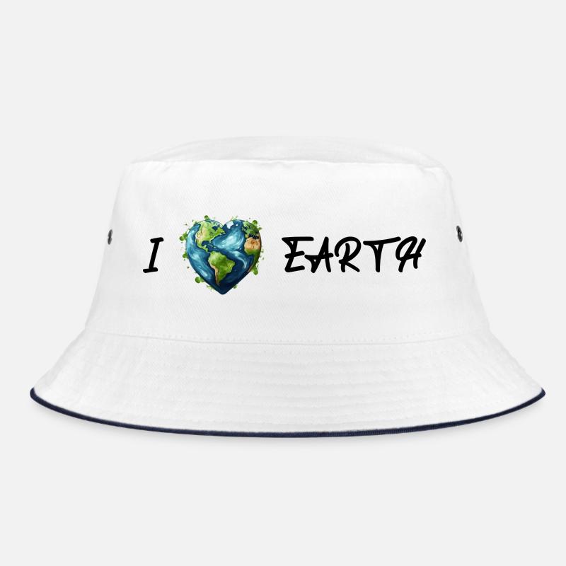 Ich Liebe Die Erde Bucket Hat