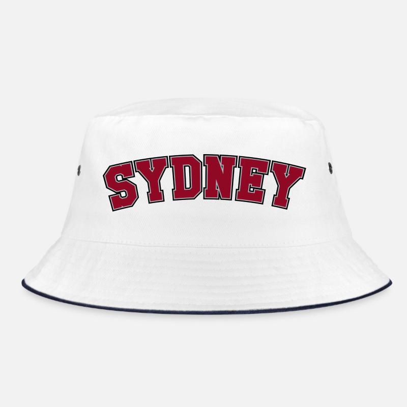 Sydney Varsity Schriftzug Arch Bucket Hat