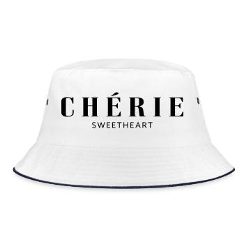 Cherie Chérie - Bob - blanc/marine - Devant